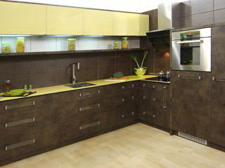 Kitchen "Compact bronze"